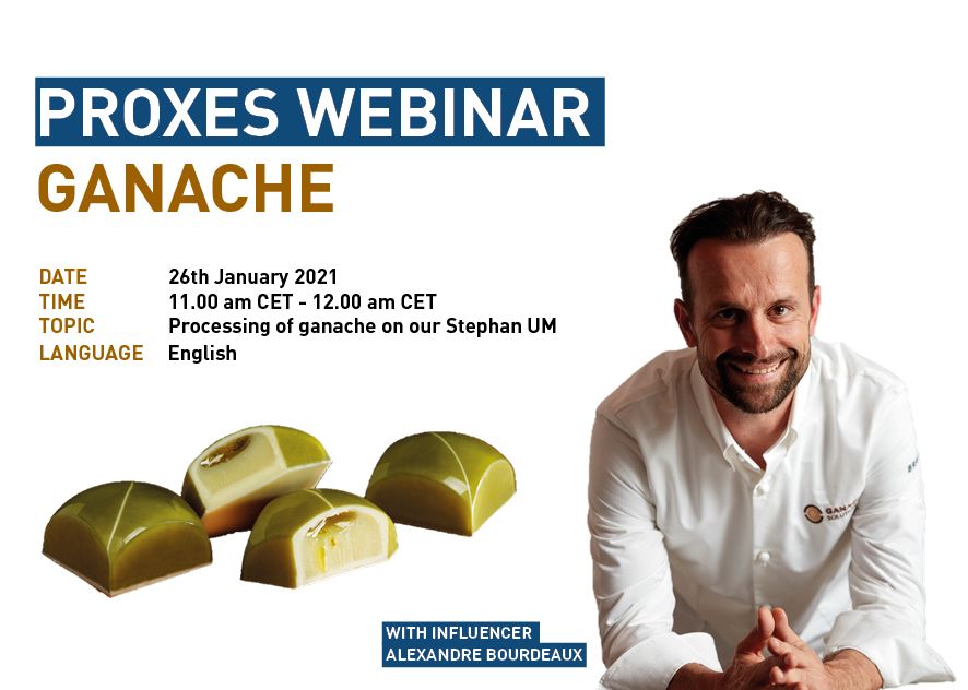 Stephan Machinery: seminario sulla preparazione delle ganache